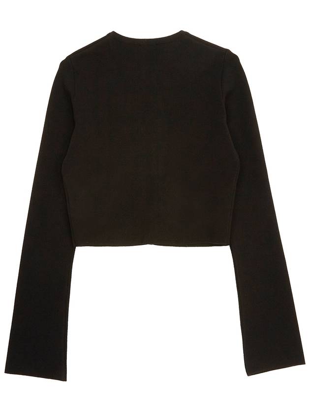 Courr ges 323MGI014FI0001 BLACK Women s Cardigan - COURREGES - BALAAN 2