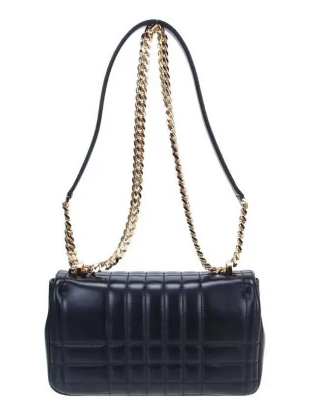 Lola Quilted Lambskin Small Shoulder Bag Black - BURBERRY - BALAAN 4