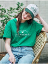 MET love present t shirt green - METAPHER - BALAAN 2