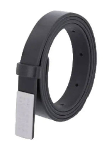 MM6 Mini Plaque Belt Black - MAISON MARGIELA - BALAAN 1