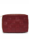 Travel Clutch Bag Red - BOTTEGA VENETA - BALAAN 2