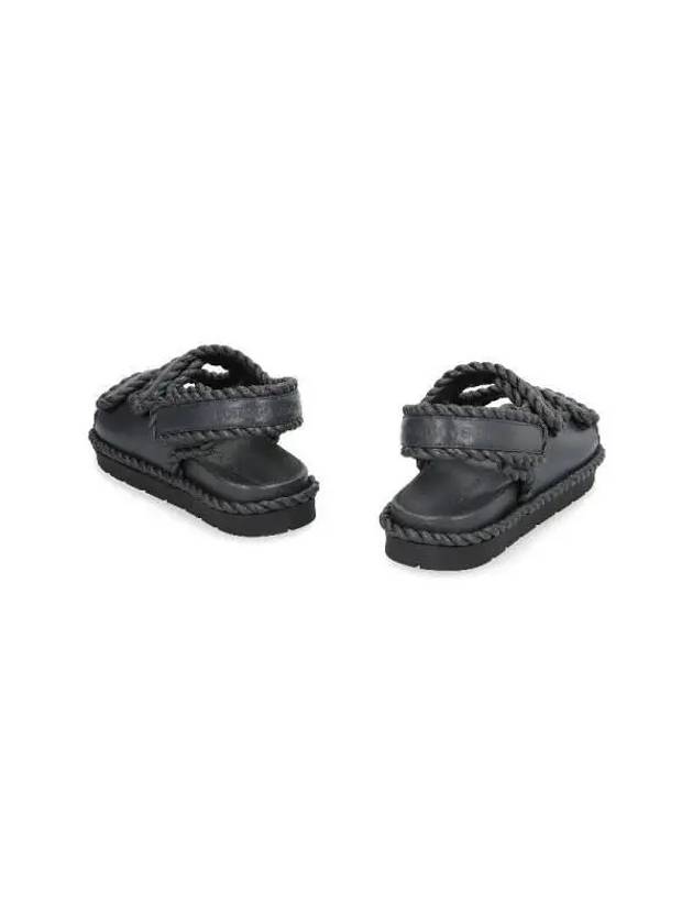 Jack Flat Sandals Ardoise - BOTTEGA VENETA - BALAAN 5