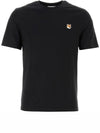 Fox Head Patch Classic Short Sleeve T-Shirt Black - MAISON KITSUNE - BALAAN 3