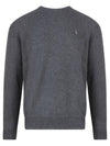 Logo Basic Pullover Knit Top Dark Grey - POLO RALPH LAUREN - BALAAN 2