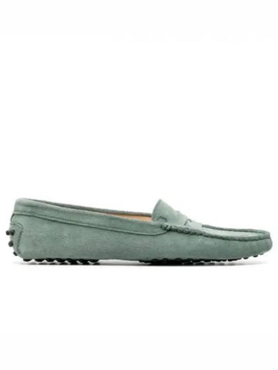 Gommino Suede Driving Shoes Green - TOD'S - BALAAN 2