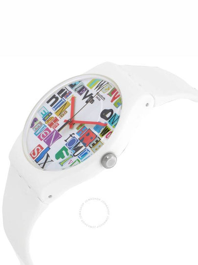 Swatch Multi Collage Quartz White Dial Unisex Watch SUOW132 - SWATCH - BALAAN 2