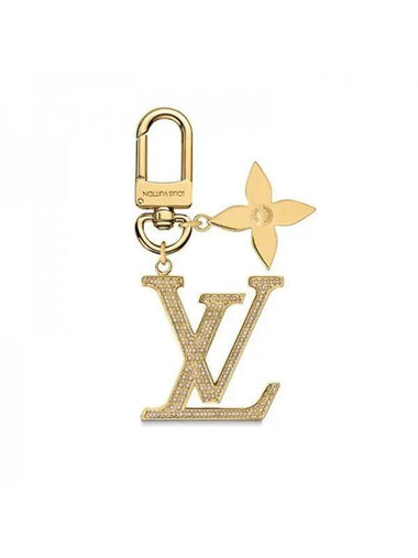 LV Signature Pearl Ring Bag Charm Silver - LOUIS VUITTON - BALAAN 1