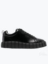 Odessa Leather Black Unisex Sneakers Shoes - EYTYS - BALAAN 1