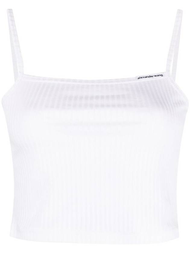 TB long sleeve t-shirt 4CC1241448 100 WHITE - ALEXANDER WANG - BALAAN 2