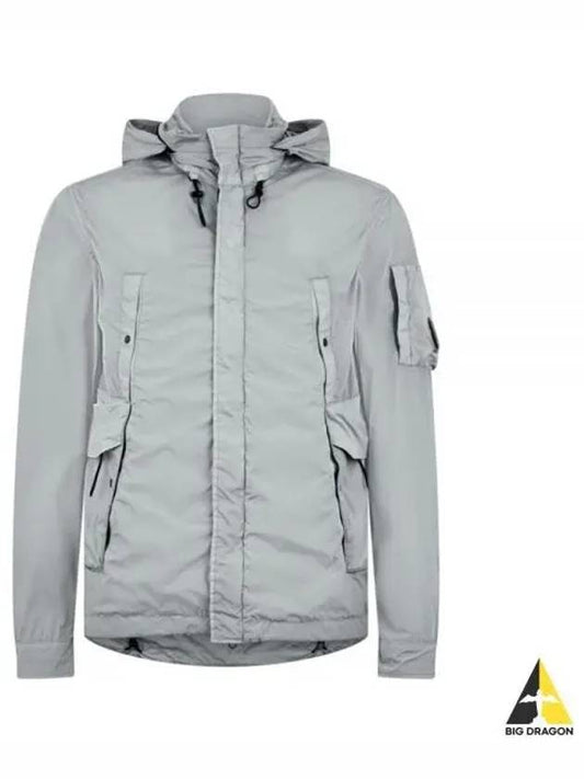 Nycra-R Lens Hooded Jacket Grey - CP COMPANY - BALAAN 2