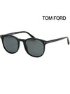 Eyewear Round Frame Sunglasses Black - TOM FORD - BALAAN 2