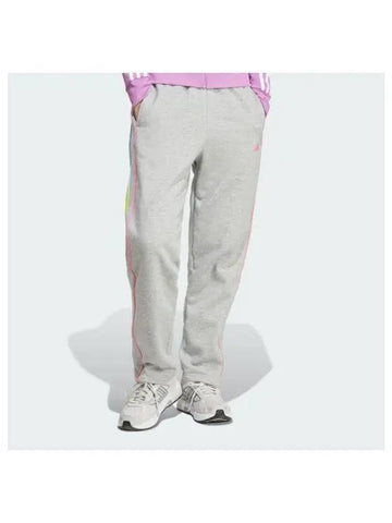 House Of Tiro Stella 3S Fleece Track Pants Grey - ADIDAS - BALAAN 1