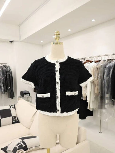 22S short sleeve cardigan 36 P72785 K10453 NA934 - CHANEL - BALAAN 1