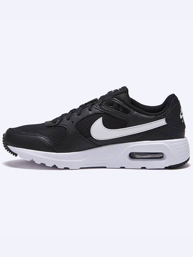 Air Max SC Low Top Sneakers Black White - NIKE - BALAAN 4