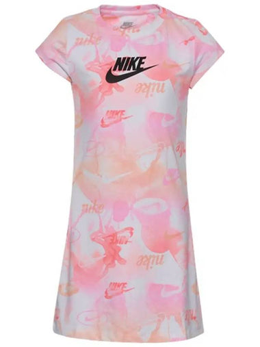 Little Kids Summer Daze T Shirt Dress - NIKE - BALAAN 1