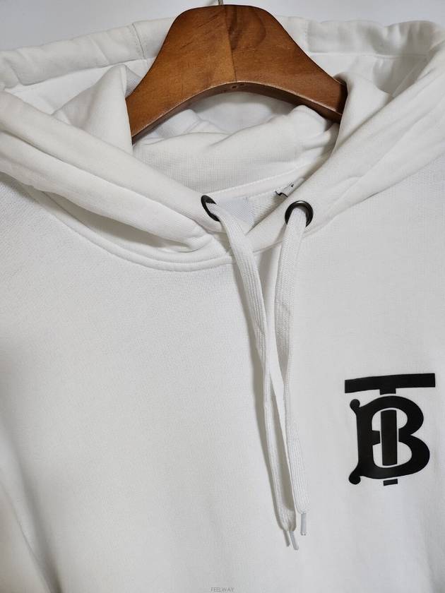 S White TB Logo Hoodie 8024605 - BURBERRY - BALAAN 2