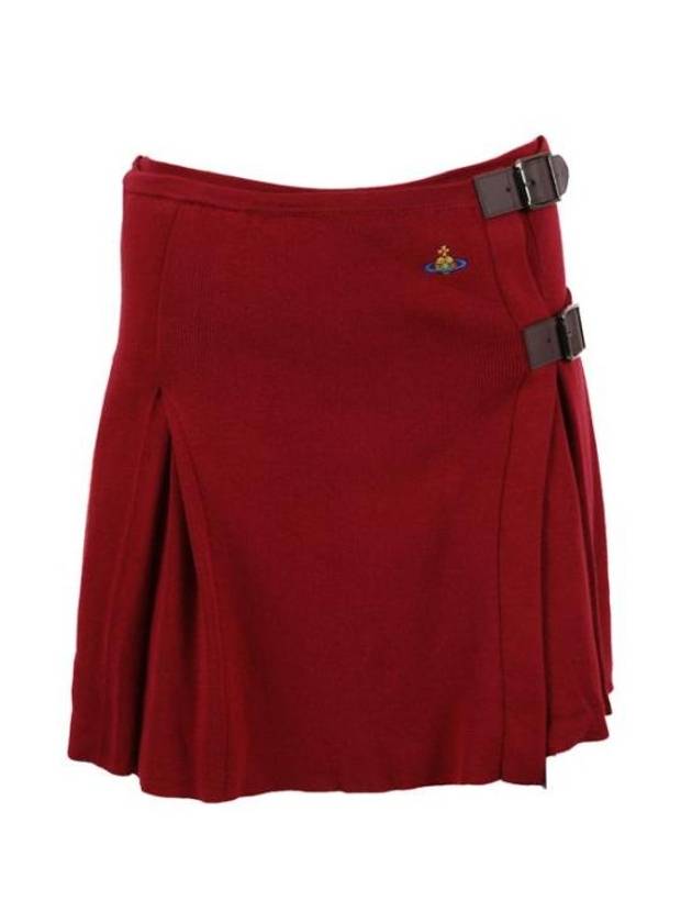 Valentina Kilt A-Line Skirt Red - VIVIENNE WESTWOOD - BALAAN 1