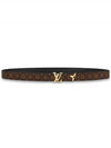 Pretty LV 20MM Reversible Leather Belt Black Brown - LOUIS VUITTON - BALAAN 4