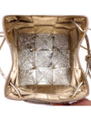 Cassette Small Bucket Bag Gold - BOTTEGA VENETA - BALAAN 7