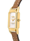 Women's Caddy Cadie Watch Gold Brown - COACH - BALAAN 4