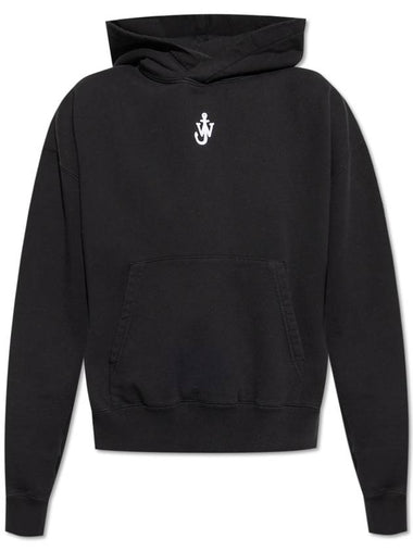 JW Anderson Sweatshirt With Logo, Women's, Black - JW ANDERSON - BALAAN 1