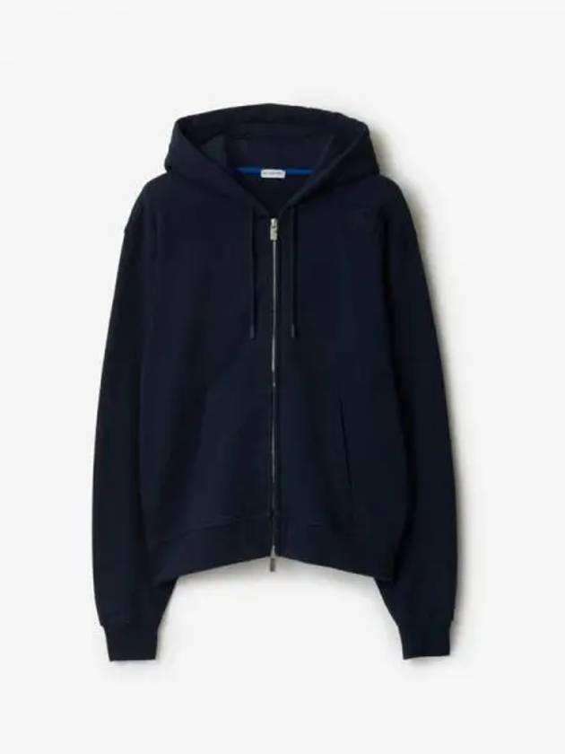 EKD Appliquéd Zip Up Hoodie Navy - BURBERRY - BALAAN 2