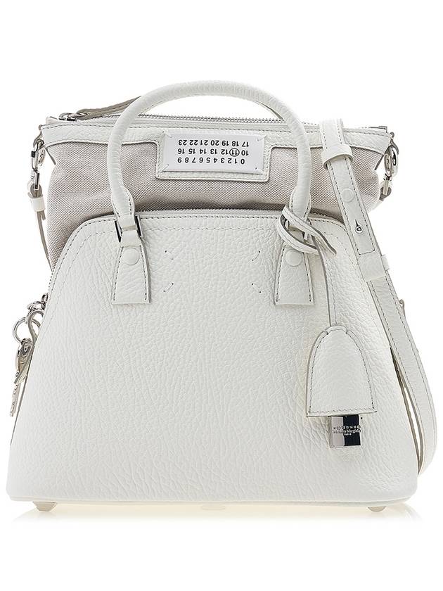 5AC Logo Patch Mini Tote Bag Ivory - MAISON MARGIELA - BALAAN 2