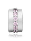 Sparkling Row Clip Charm Sterling Silver Pink - PANDORA - BALAAN 2