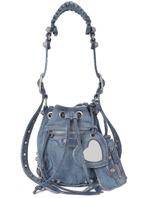 Le Cagole XS Bucket Bag Blue - BALENCIAGA - BALAAN 2