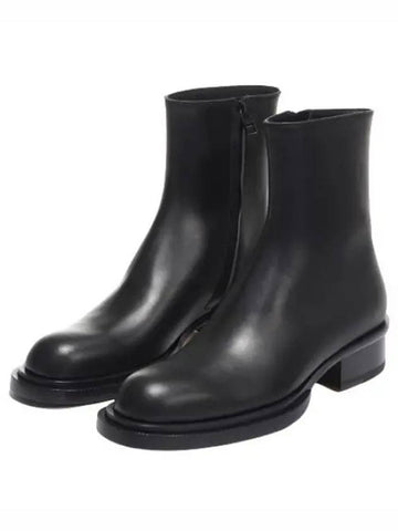 cuban stack boots men - ALEXANDER MCQUEEN - BALAAN 1