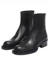 Zip Biker Boots Black - ALEXANDER MCQUEEN - BALAAN 2