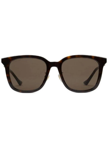 Low Nose Bridge Fit Sunglasses Havana - GUCCI - BALAAN 1