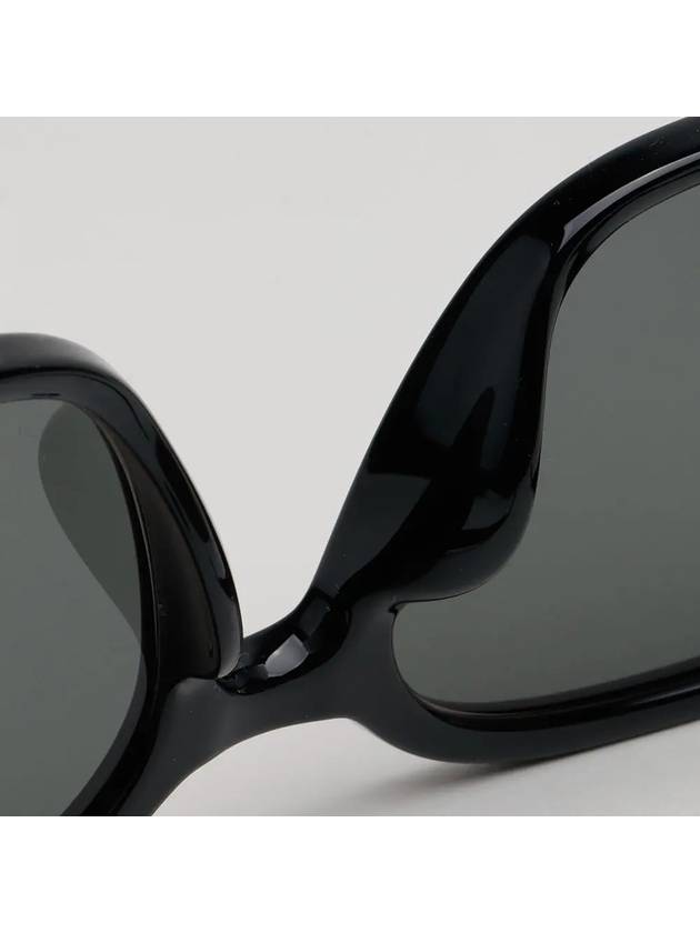 Eyewear Square Oversized Horn-Rimmed Sunglasses Black - GUCCI - BALAAN 6