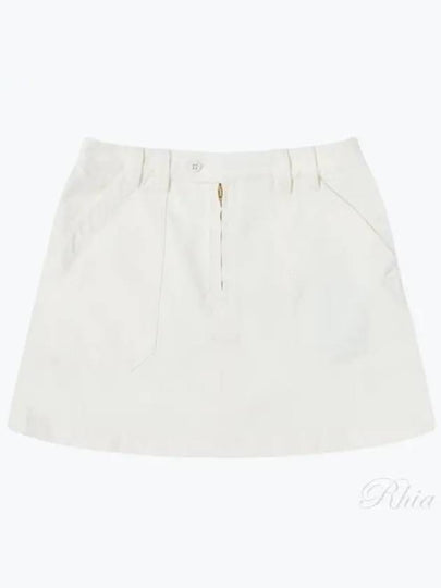 Sarah Short A-line Skirt White - A.P.C. - BALAAN 2