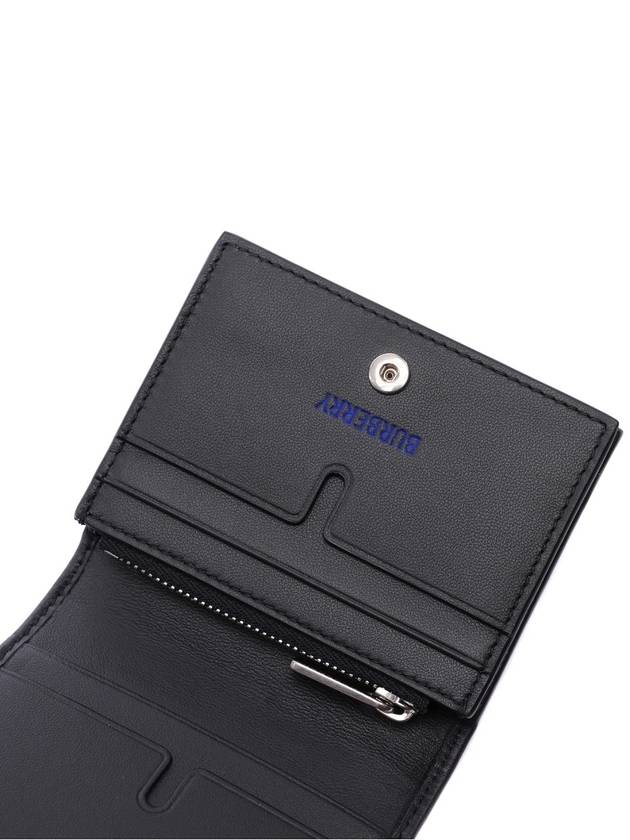 Check Zip Coin Pocket Card Wallet Shadow - BURBERRY - BALAAN 7