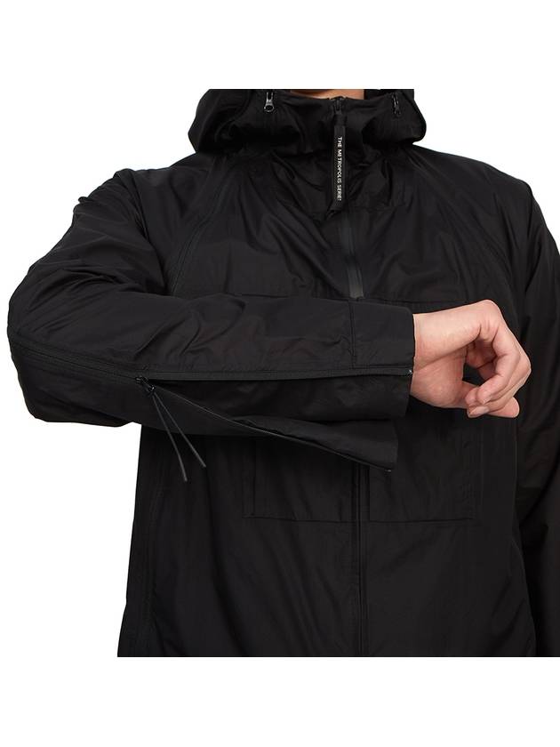 Metropolis Series Pertex Bloom Hooded Jacket Black - CP COMPANY - BALAAN 11