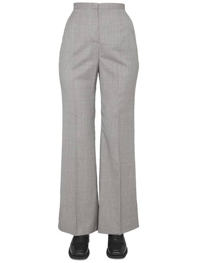 Women's Micro Houndstooth Wide Pants Marone - FABIANA FILIPPI - BALAAN 2