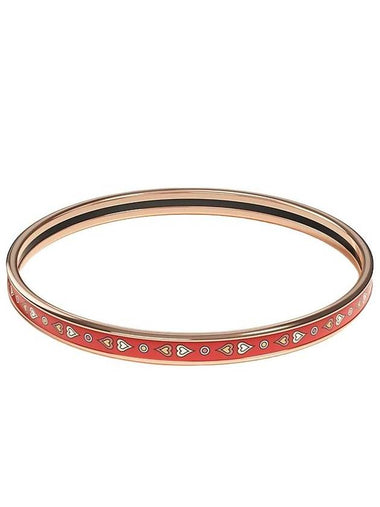 Harnais De Coeur Bangle Bracelet Faubourg Rouge - HERMES - BALAAN 1