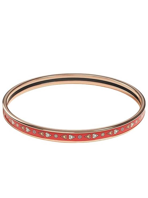 Harnais De Coeur Bangle Bracelet Faubourg Rouge - HERMES - BALAAN 2