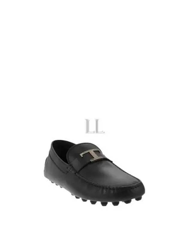 Men's Macro Rubber Driving Shoes Black - TOD'S - BALAAN 2