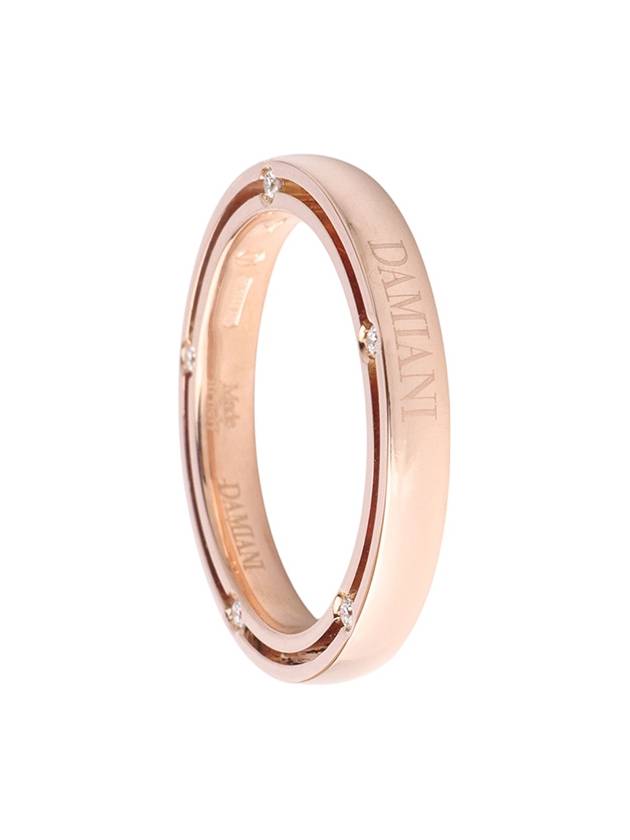 Pink gold dieside diamond ring No 7 33670 - DAMIANI - BALAAN 2