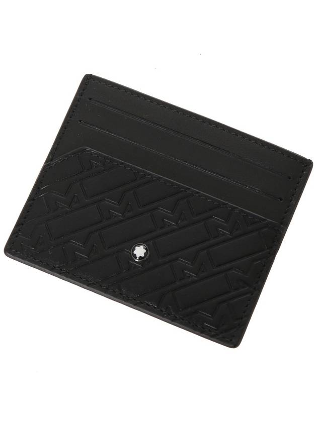 M Gram 6CC Card Wallet Black - MONTBLANC - BALAAN 6