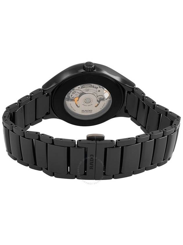 Rado True Round Automatic Black Dial Unisex Watch R27107172 - RADO - BALAAN 3