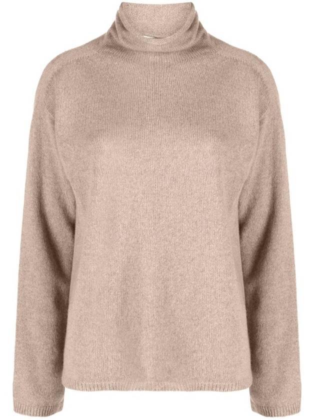 Women's Baldo Cashmere Turtleneck Honey - S MAX MARA - BALAAN 1