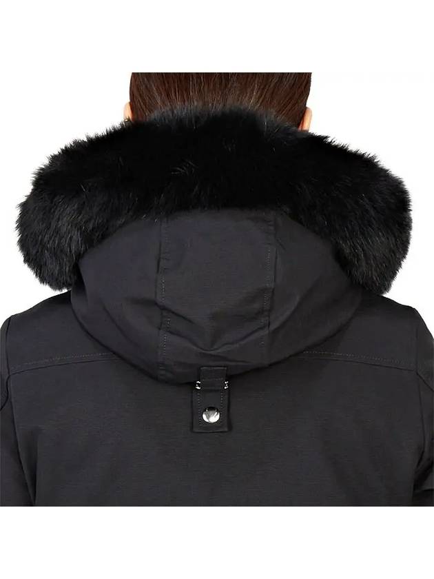 Women's Original Debbie Bomber Jacket Black Fox Fur Black - MOOSE KNUCKLES - BALAAN 5