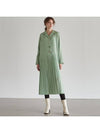 Women's Sailor Stitch Pleated Dress_Mint Green - MITTE - BALAAN 1