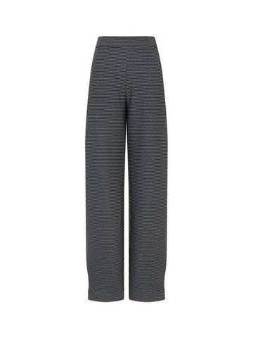 Women s Jacquard Pattern Easy Pants Dark Navy 271213 - EMPORIO ARMANI - BALAAN 1