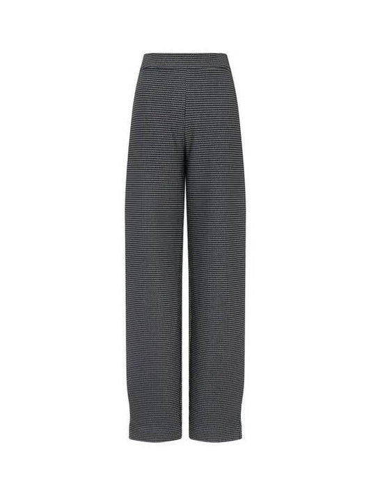 Women s Jacquard Pattern Easy Pants Dark Navy 271213 - EMPORIO ARMANI - BALAAN 1