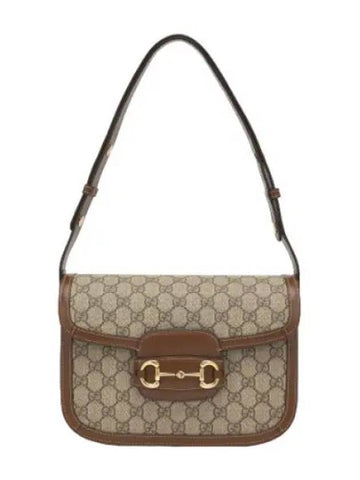 Horsebit small shoulder bag brown - GUCCI - BALAAN 1