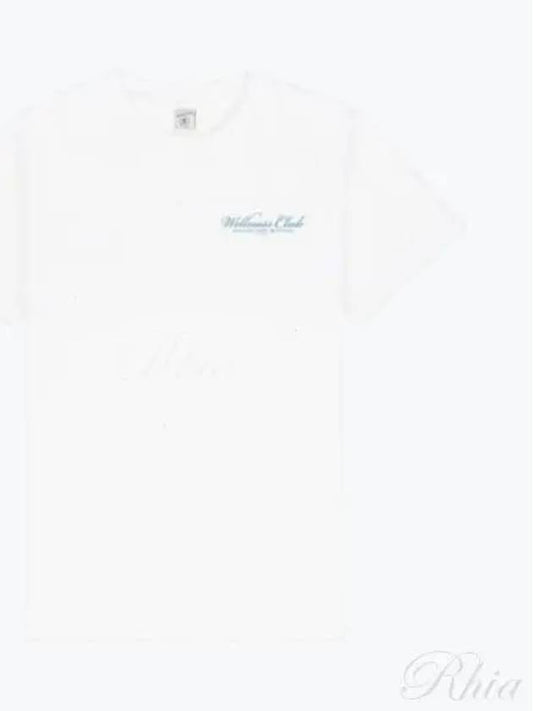 24 1800 Health T Shirt White Ocean TO042S405HW - SPORTY & RICH - BALAAN 1